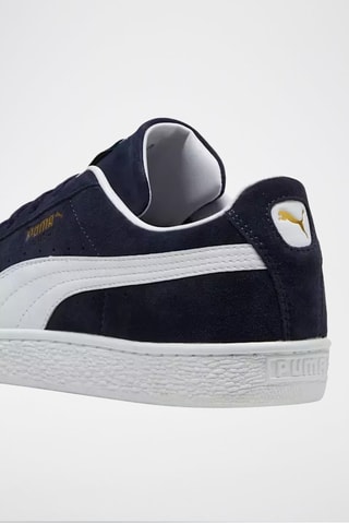 Baskets en cuir Classic - Bleu marine