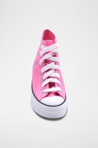 Baskets montantes plateformes HI - Rose