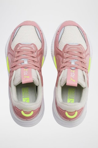 Sneakers Rs-X Soft Case Rose et blanc