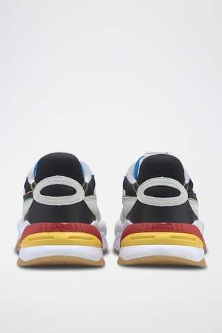 Sneakers en cuir RS2K Worldhood-Blanc et gris clair