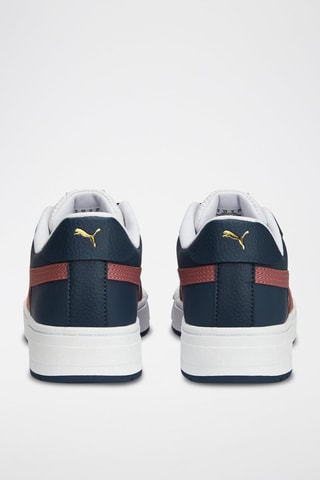 Sneakers en cuir CA Pro-Blanc et noir