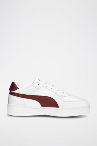 Sneakers CA Pro Classic en cuir-Blanc et rouge