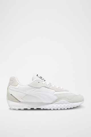 Baskets BLKTOP Rider - Blanc et écru