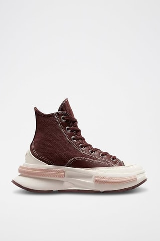 Baskets montantes plateformes en cuir Run Star Legacy Cx - Bordeaux