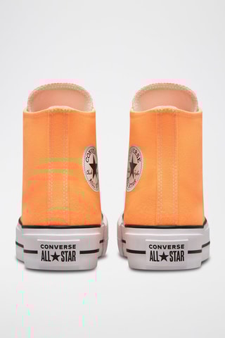 Sneakers plateformes montantes Canvas Hi - Orange