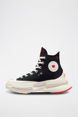 Sneakers plateformes montantes Run Star Legacy CX - Noir et rose