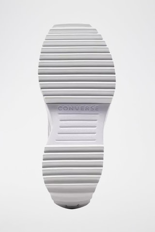 Baskets montantes plateformes en cuir Run Star Hike Hi - Ciel