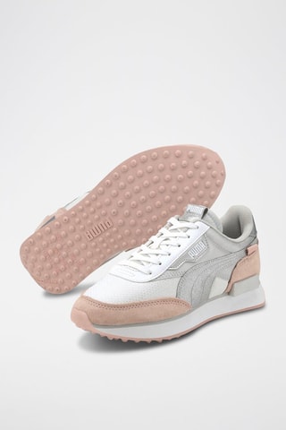 Sneakers Future Rider Frozen Blanc et rose