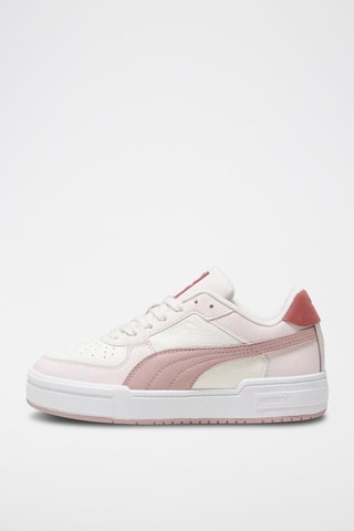 Sneakers en cuir CA Pro Classic Blanc et rose