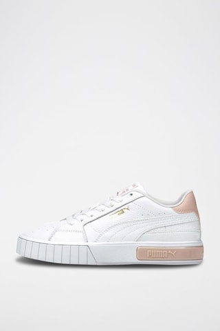 Sneakers Cali Star Blanc et rose