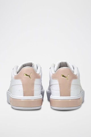 Sneakers Cali Star Blanc et rose