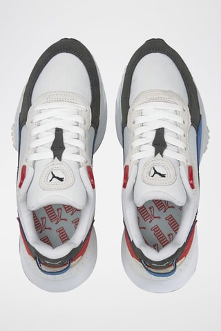 Sneakers Wild Rider Rollin-Blanc et bleu