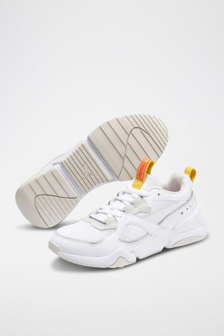 Baskets en cuir Nov - Blanc