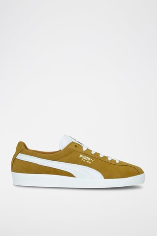 Sneakers en nubuck Te-Ku Prime Camel et blanc