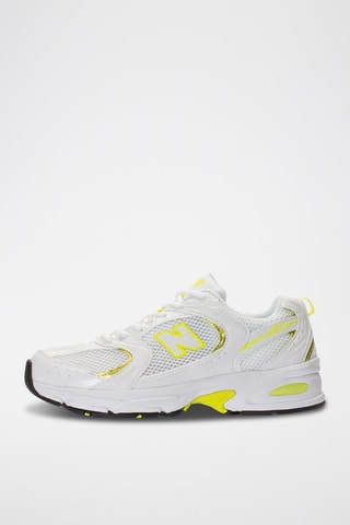 Baskets 530 - Blanc et jaune