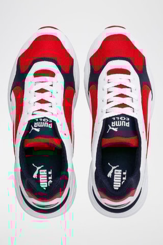 Sneakers Viper Running-Blanc et rouge