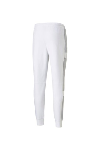 Jogging Motorsport - Blanc et gris