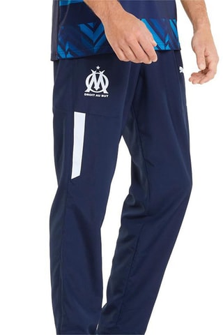 Pantalon de survêtement Puma OM Prematch Woven - Bleu marine