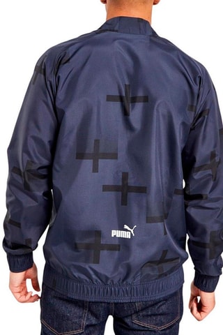 Veste de survêtement Pré-match OM - Bleu marine