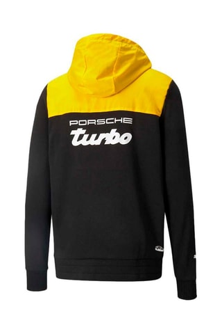 Veste à capuche Porsche Legacy - 
Noir et jaune
