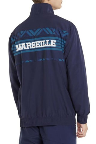 Veste de survêtement Puma OM Prematch - Bleu foncé