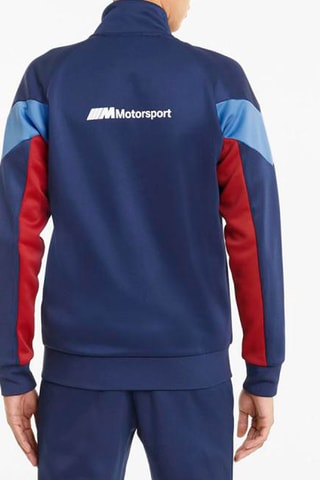 Veste de survêtement Motorsport  -  Bleu marine et rouge