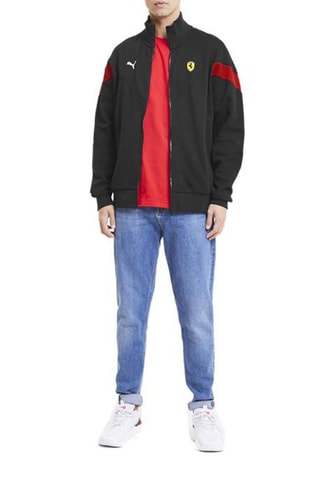 Veste de survêtement Scuderia Ferrari Race MCS - Noir et rouge
