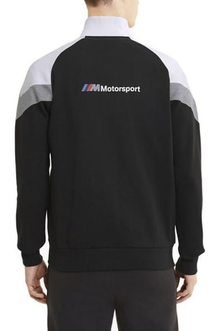 Veste de survêtement BMW M Motorsport MCS Full Zip - Noir et blanc