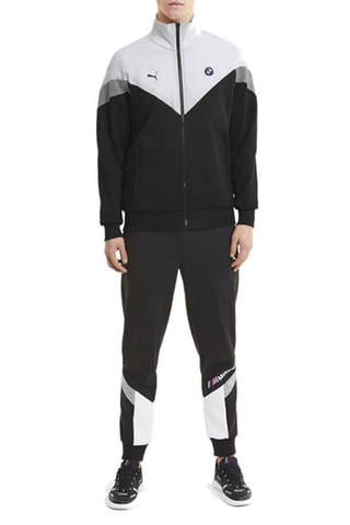 Veste de survêtement BMW M Motorsport MCS Full Zip - Noir et blanc
