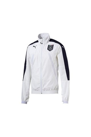 Veste Figc Stadium Jkt - Blanc et bleu marine