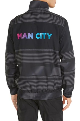 Veste de survêtement Puma Manchester City FC Prematch - Noir et anthracite