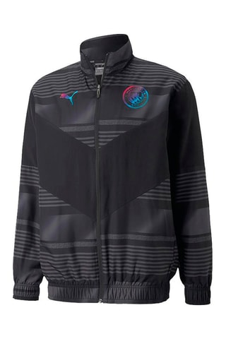 Veste de survêtement Puma Manchester City FC Prematch - Noir et anthracite