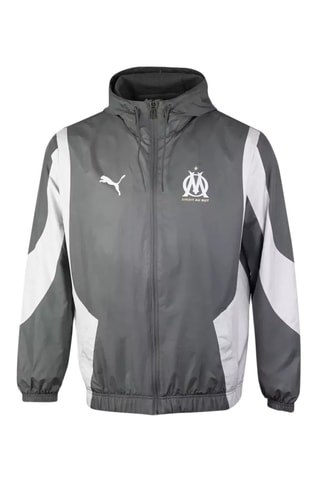Veste Olympique de Marseille Gris et blanc