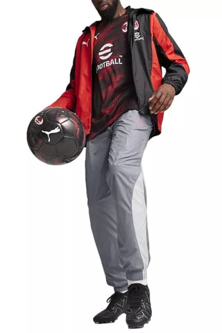 Veste de survêtement Club de Football AC Milan - Noir et rouge