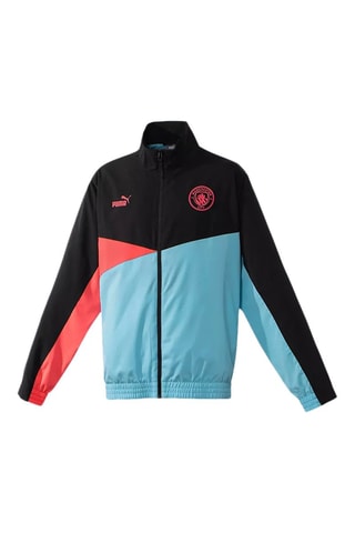 Veste de survêtement standard Manchester City FC - Noir et bleu clair