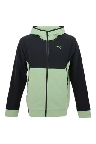 Veste de survêtement Puma Tech Woven - Vert clair et noir