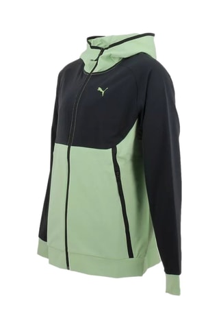 Veste de survêtement Puma Tech Woven - Vert clair et noir