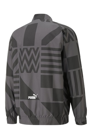 Veste de survêtement Prematch AC Milan - Gris