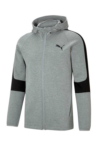 Veste à capuche Evostripe Core - 
Gris