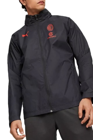 Veste de survêtement à capuche Puma ACM Training AW - Noir