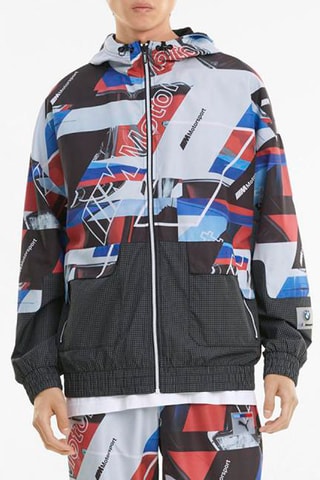 Veste à capuche BMW Motorsport - Noir et rouge