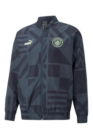Coupe-vent Prematch Manchester City FC - Gris foncé et bleu marine