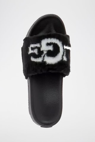 Sandales fourrées Royale Graphic Noir