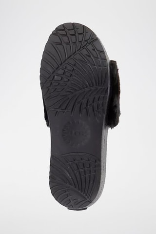 Sandales fourrées Royale Graphic Noir