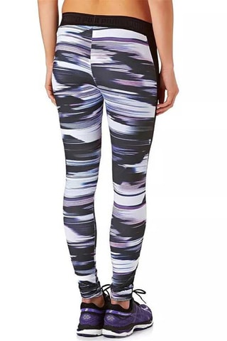 Legging Evo Blurred Legging Bleu et noir