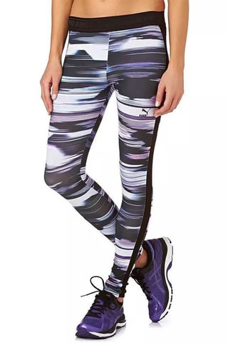 Legging Evo Blurred Legging Bleu et noir