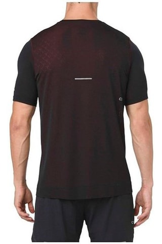 T-shirt Gel Cool SS Noir et bordeaux