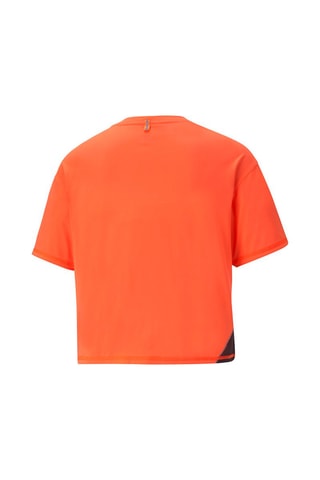 T-shirt Run L Cool - Orange