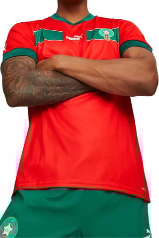 T-shirt Maillot Replica Maroc 22/23 Rouge