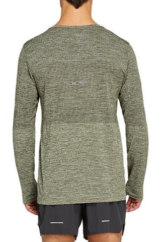 T-shirt Race Seamless Vert